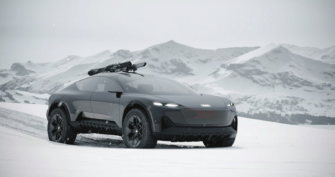 Audi показала концепт футуристичного позашляховика, який перетворюється у пікап/Фото: Audi Концепт Audi Activesphere
