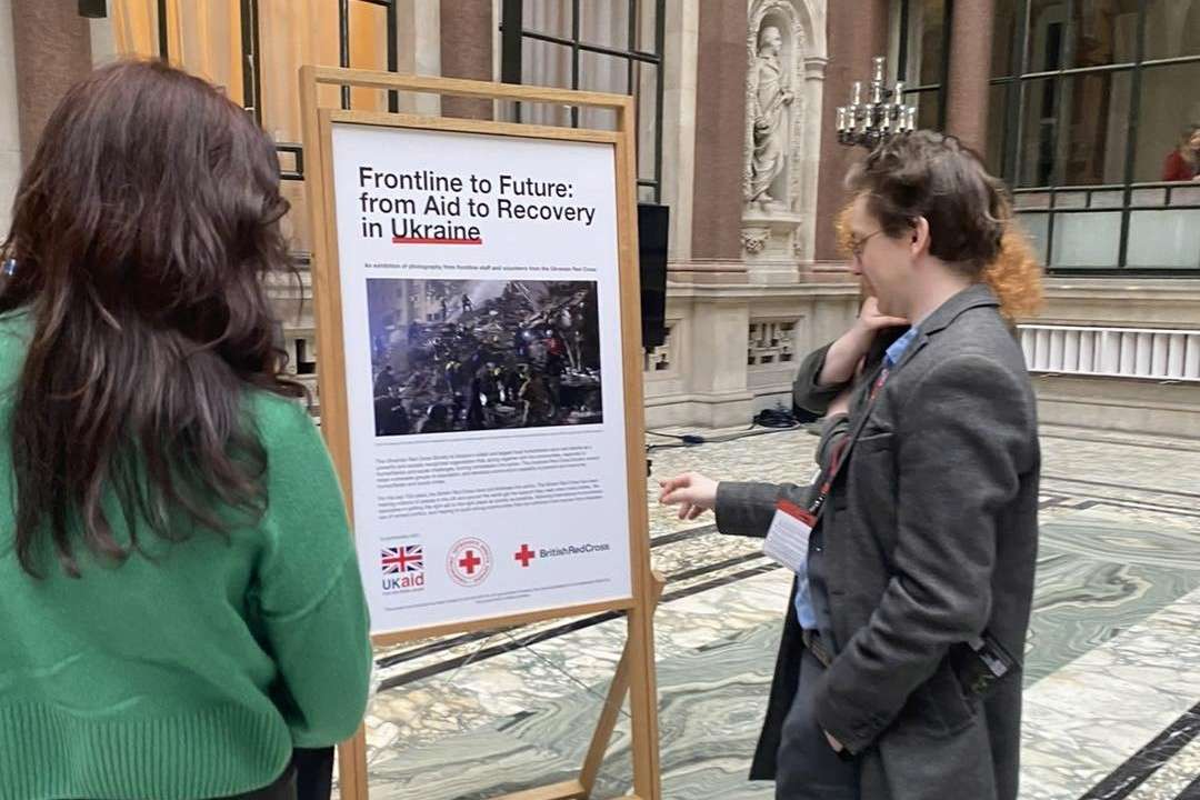 В Лондоне создали выставку посвященную работе Украинского Красного Креста