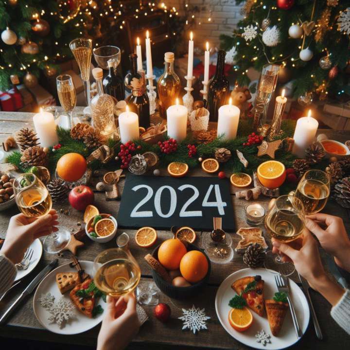 Топові тости на Новий рік 2024 для святкового настрою/Фото: Bing Топові тости на Новий рік 2024 для святкового настрою