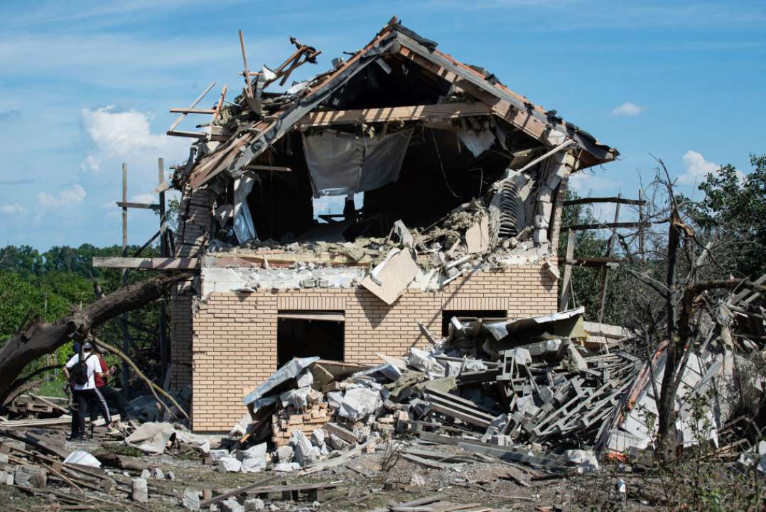 Росіяни збираються знести щонайменш 30 відсотків приватного сектору в Маріуполі/Фото: Getty Images Росіяни збираються знести щонайменш 30 відсотків приватного сектору в Маріуполі/Фото: Getty Images