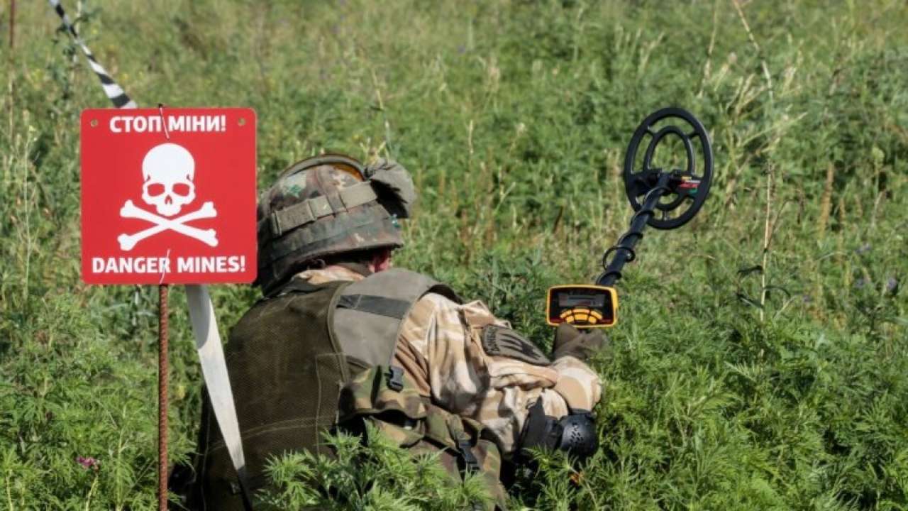 В Украине заминировано 16 000 км² — миссия Украины в ЕС