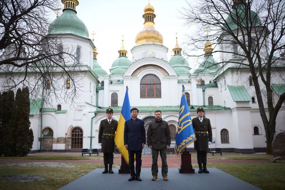 Зеленський прийняв вірчі грамоти у послів Китаю, Саудівської Аравії та Сербії