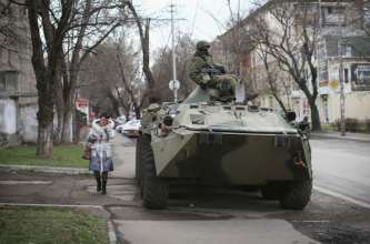 Оккупанты не выпускают украинцев из оккупированных территорий Запорожской области/Фото: Getty Images Оккупанты не выпускают украинцев из оккупированных территорий Запорожской области/Фото: Getty Images