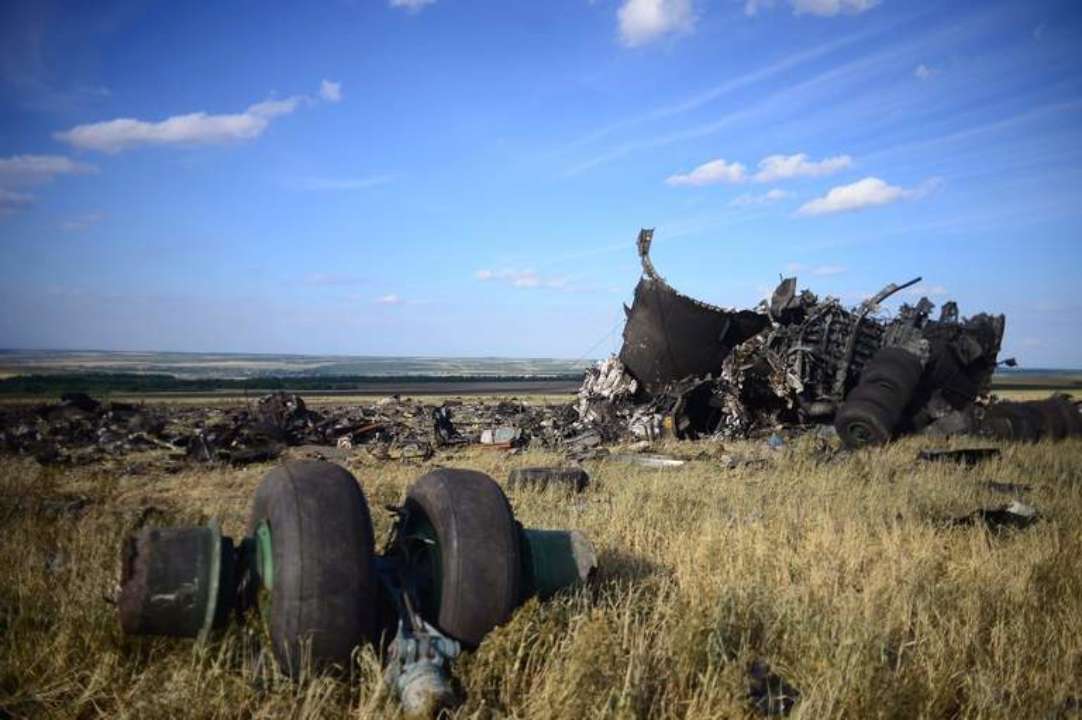Восемь лет назад россияне сбили возле Луганского аэропорта самолет Ил-76/Фото: АрмияINFORM Самолет