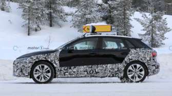 Фото: motor1 З’явилися шпигунські фото нових Audi А3 та Audi Q8