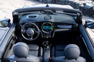 Фото: MINI Mini представила перший повністю електричний кабріолет Cooper SE Convertible. Фото