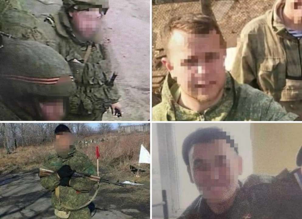 За военные преступления будут судить рашистов/Фото: Офис Генпрокурора Пытали жителей Бучи и имитировали их казнь: будут судить четырех военных рф