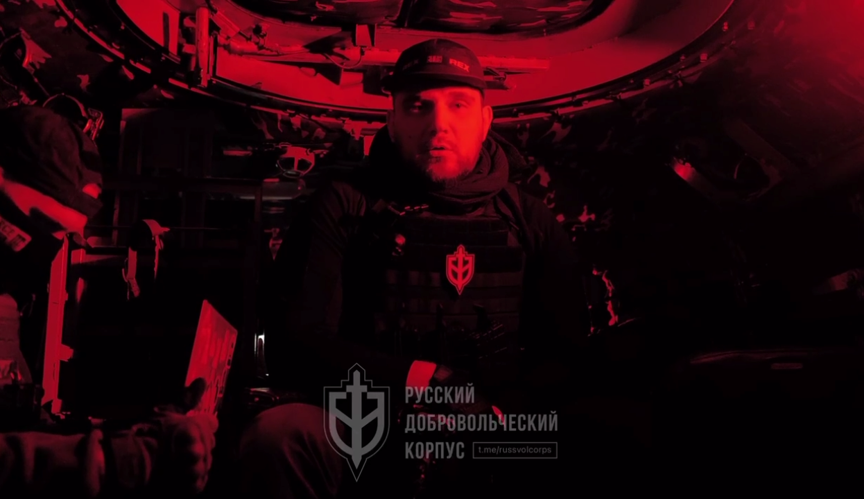 Командира РДК випустив звернення до жителів рф/Фото: кадр з відео Командира РДК випустив звернення до жителів рф/Фото: кадр з відео