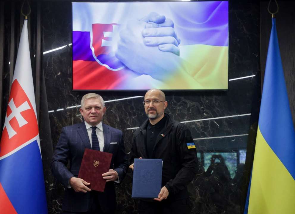 Украина и Словакия подписали 4 документа