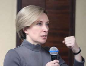 Верещук привітала українців із Новим роком / Фото: t.me/vereshchuk_iryna Верещук привітала українців із Новим роком / Фото: t.me/vereshchuk_iryna