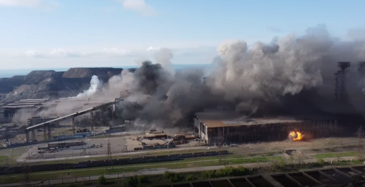 У Мережі з'явилося відео зі зруйнованою росіянами "Азовсталі"/Фото: Wikipedia