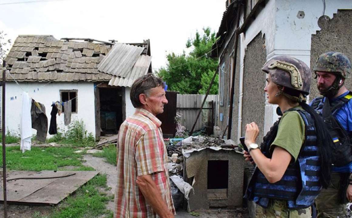 Покровськ Донецької області потрапив під обстріл окупантів/Фото: Нацполіція Покровськ Донецької області потрапив під обстріл окупантів