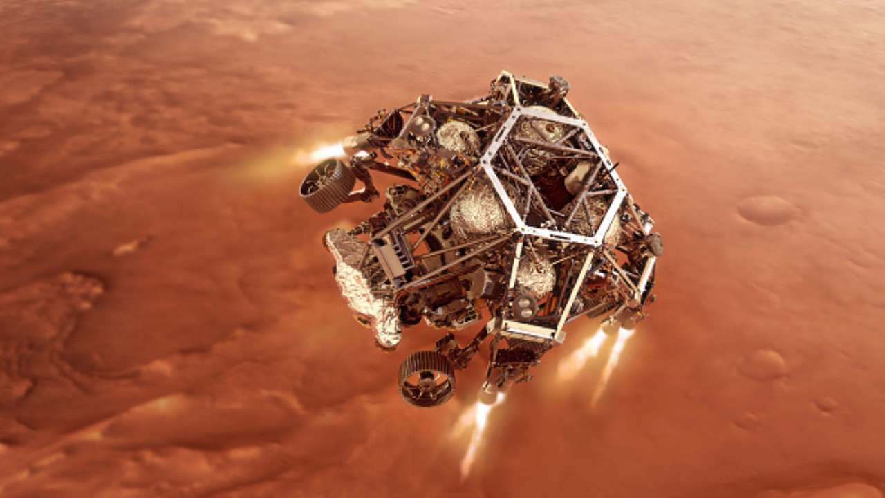 Китайский марсоход обнаружил доказательства существования воды на Марсе/Фото: NASA via Getty Images Секреты Красной планеты: ученые обнаружили доказательства древнего океана на Марсе