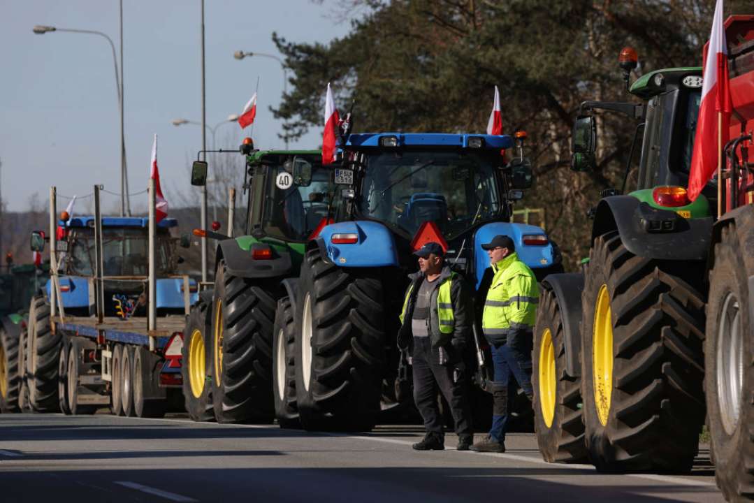 Протесты фермеров на украинско-польской границе - часть европейского движения накануне выборов в Европарламент - Минагрополитики\Фото: Getty Images