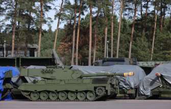 Данія та Німеччина передали Україні ще вісім танків Leopard 1A5/Фото: Getty Images Ще вісім танків Leopard 1A5 від Данії та Німеччини прибудуть в Україну