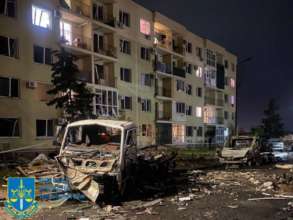 Обстріли Одеської області. Фото: Офіс Генпрокурора атака на одесу