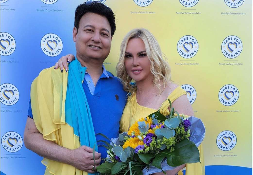 Камалія з чоловіком