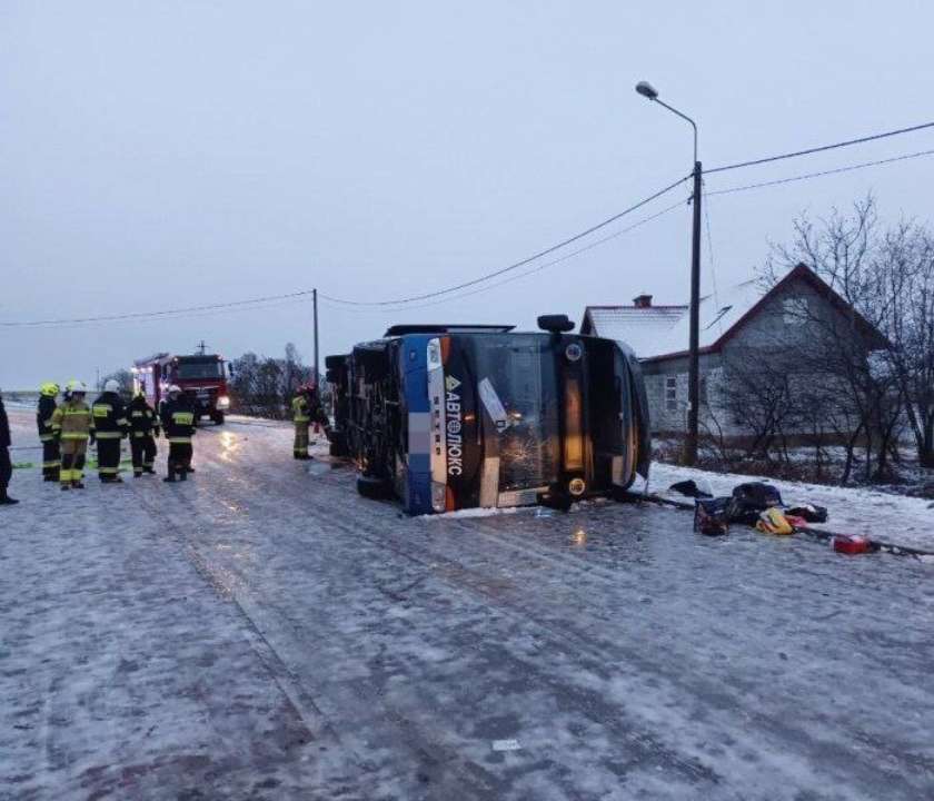 В ДТП в Польше пострадали 20 украинцев, уточнили в МИД