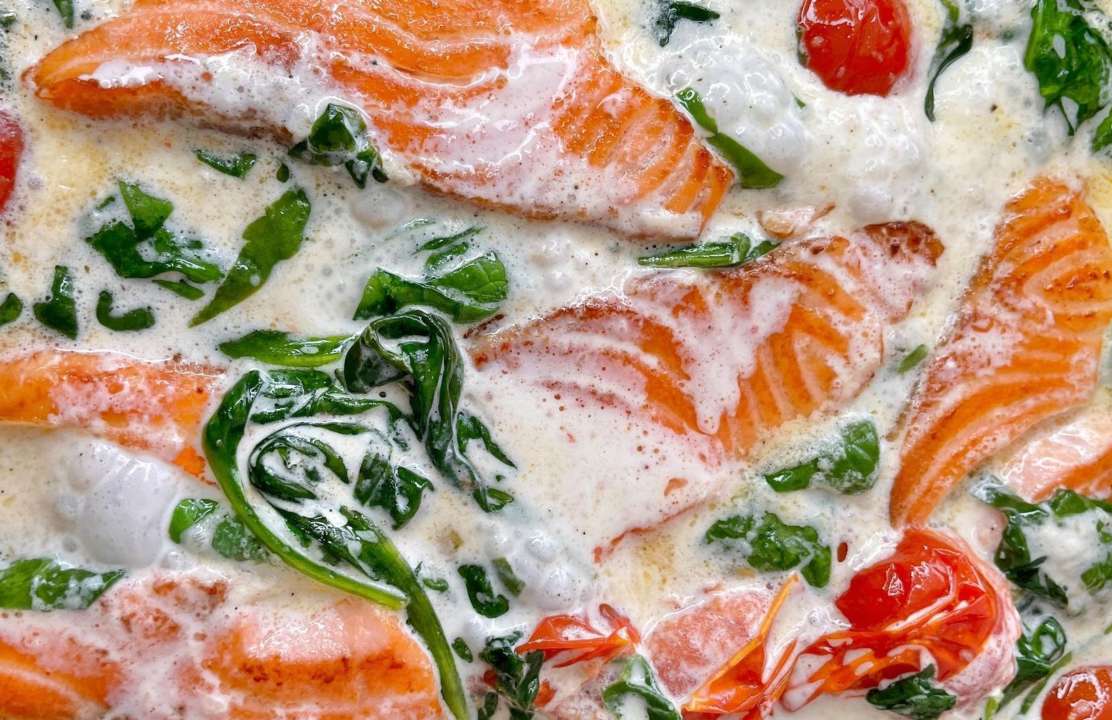 Как приготовить рыбку в сливочном соусе / Фото: instagram/vistovska_cooking