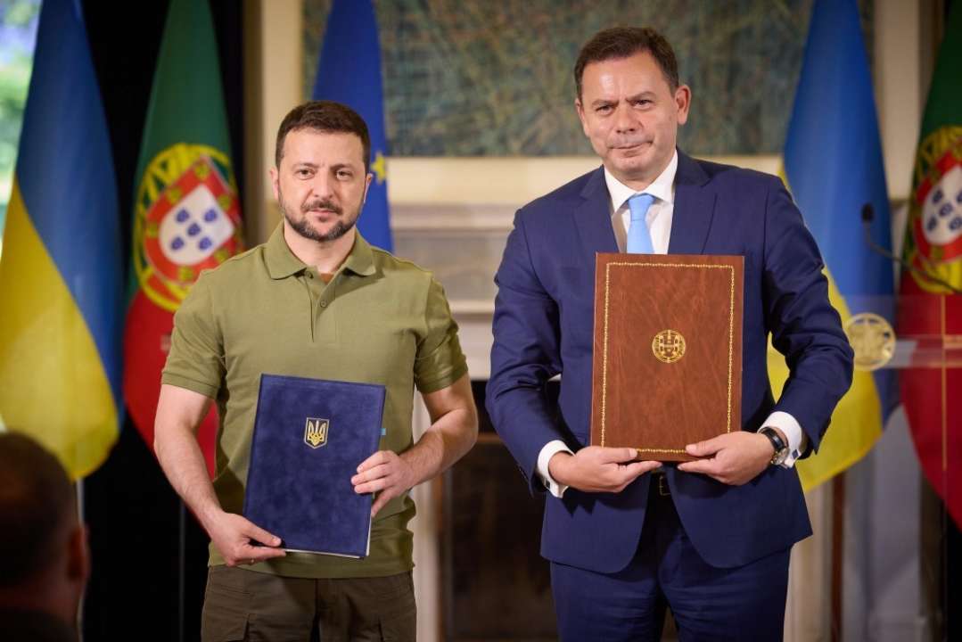 Украина заключила двустороннее соглашение по безопасности с Португалией/Фото: Офис президента