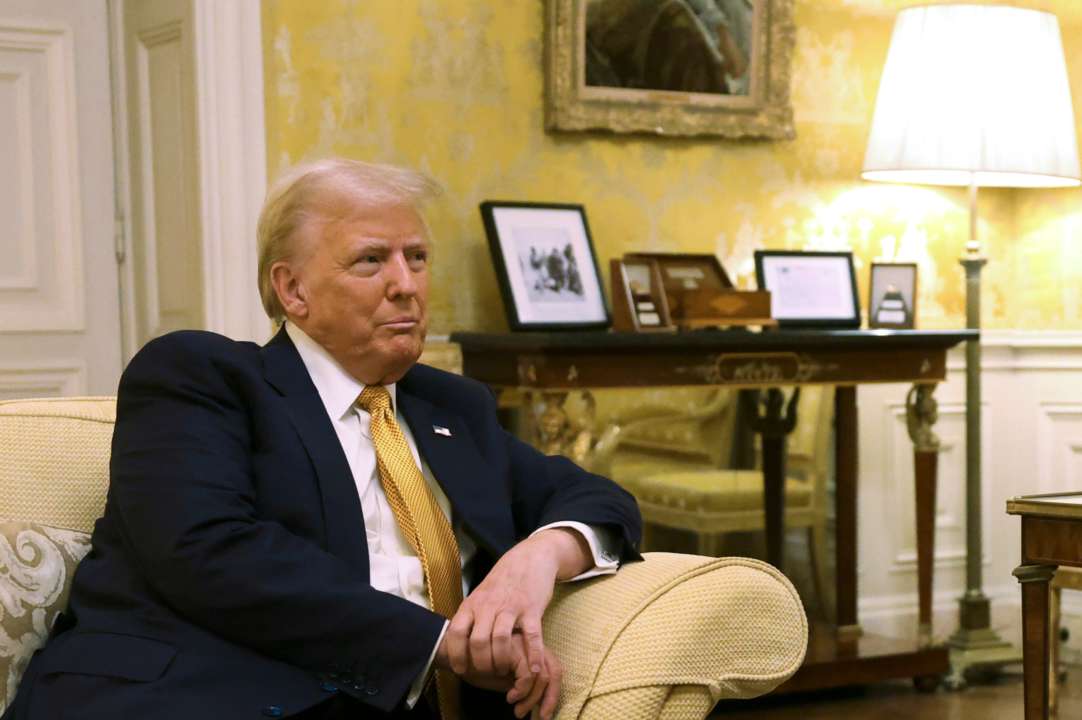 Трамп висловився про НАТО і війну в Україні. Фото: Gettyimages/Автор- Suzanne Plunkett - Pool трамп сша україна