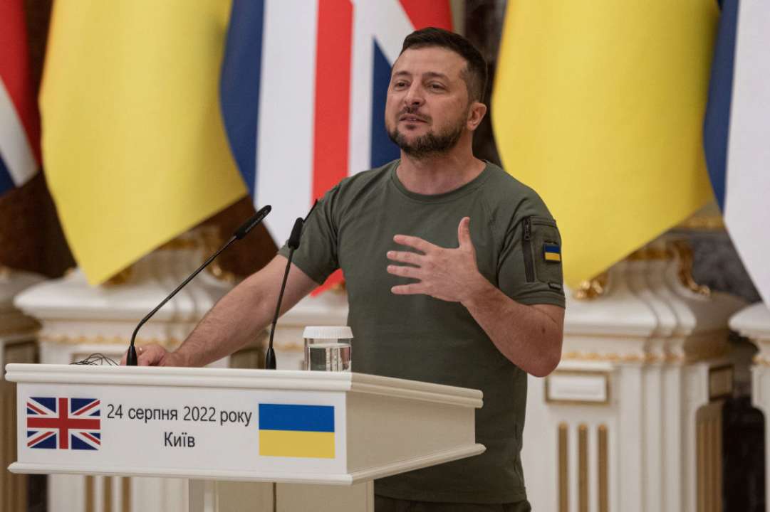 Зеленський спростував участь України у підриві на Кримському мосту/Фото: Getty Images Зеленський спростував участь України у підриві на Кримському мосту/Фото: Getty Images