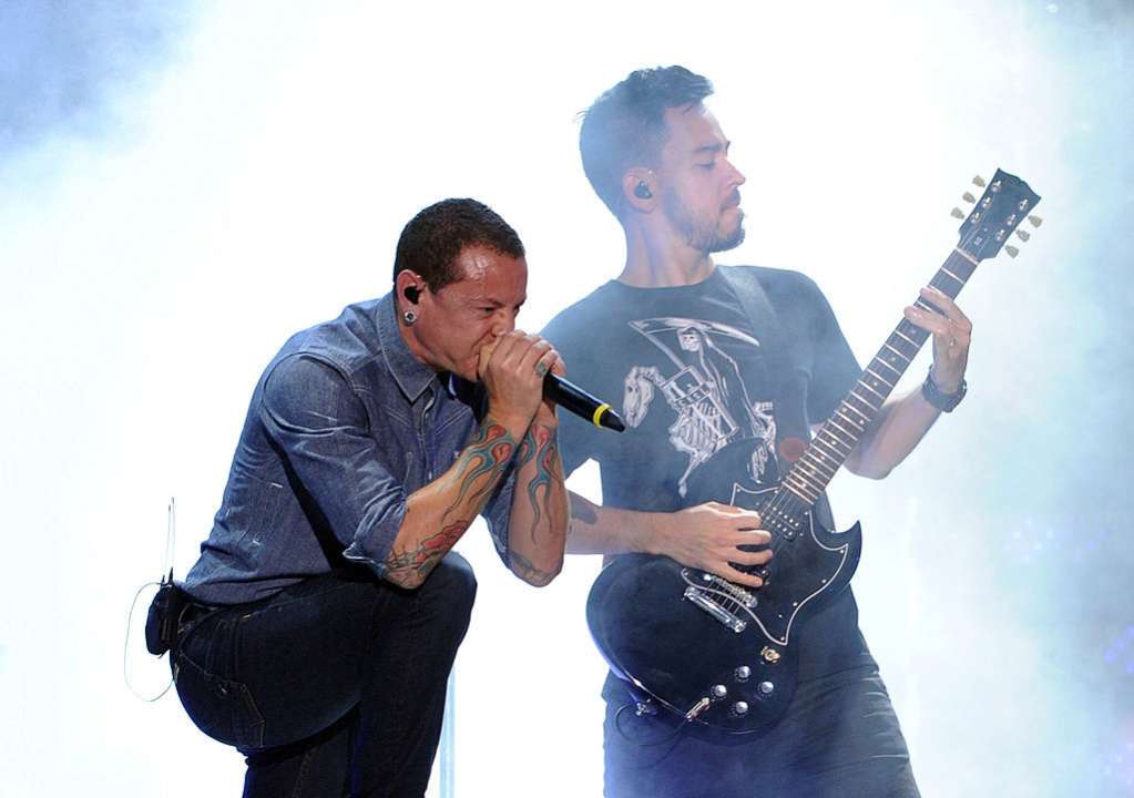 Linkin Park планирует возобновить концертные туры/Фото: Kevin Winter/Getty Images Группа Linkin Park во время выступления