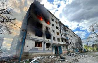 Російські окупанти атакували Донеччину. Фото: Донецька обласна прокуратура росіяни вдарили по Очеретиному