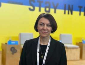 Маляр розповіла, як відбувається розподіл зброї та завдань на напрямках. Фото: Фейсбук Маляр маляр