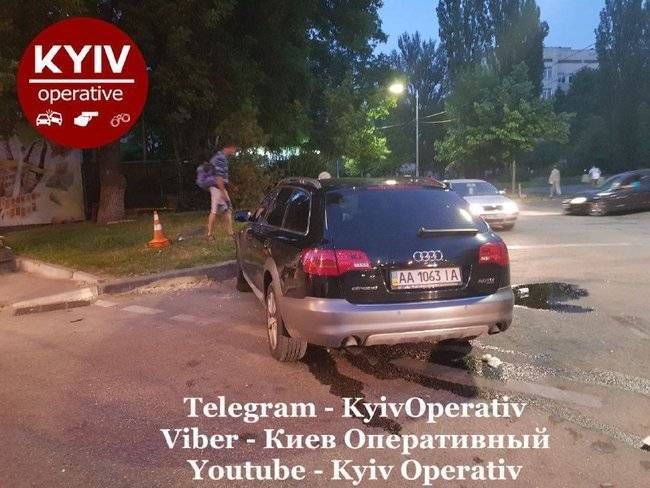 Фото: Telegram/Автор - Київ Оперативний ДТП у Києві