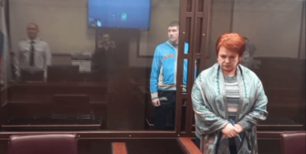 У рф пройшло судилище над захисником Маріуполя/Фото: кадр із відео У рф пройшло судилище над захисником Маріуполя/Фото: кадр із відео