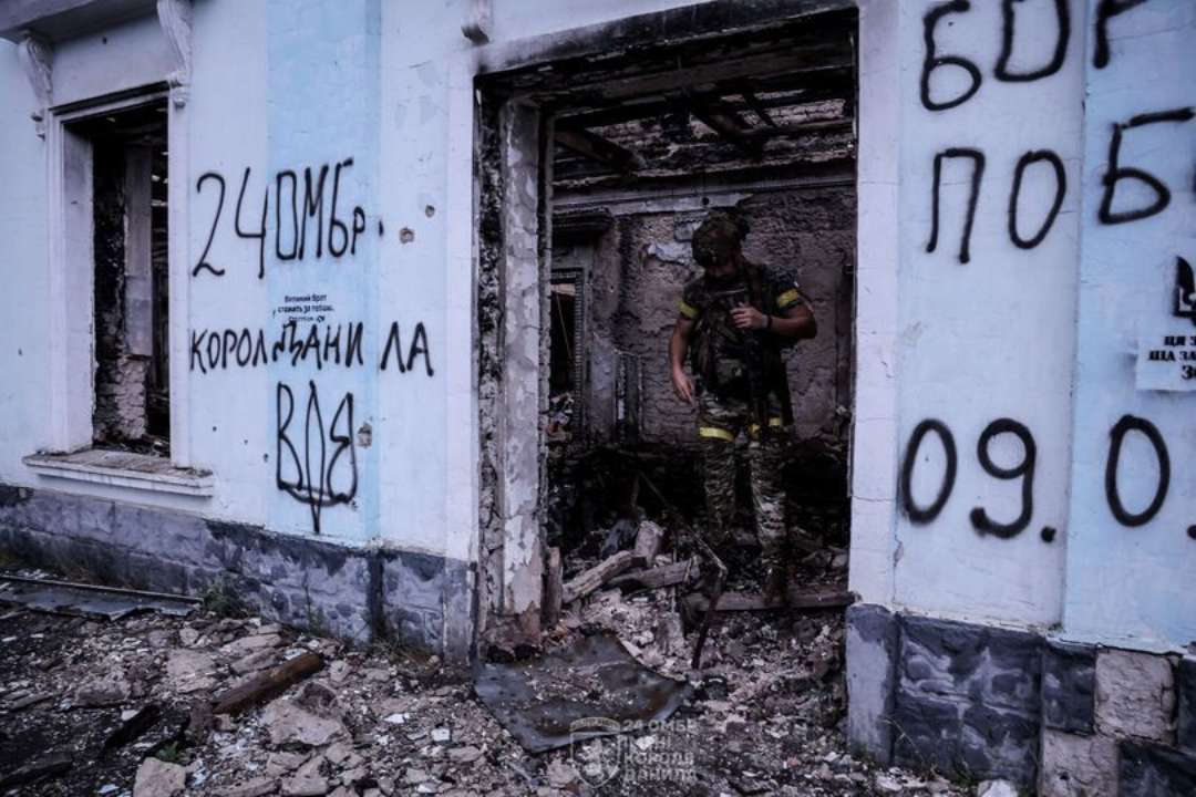 24 ОМБр теперь будет оборонять Часов Яр