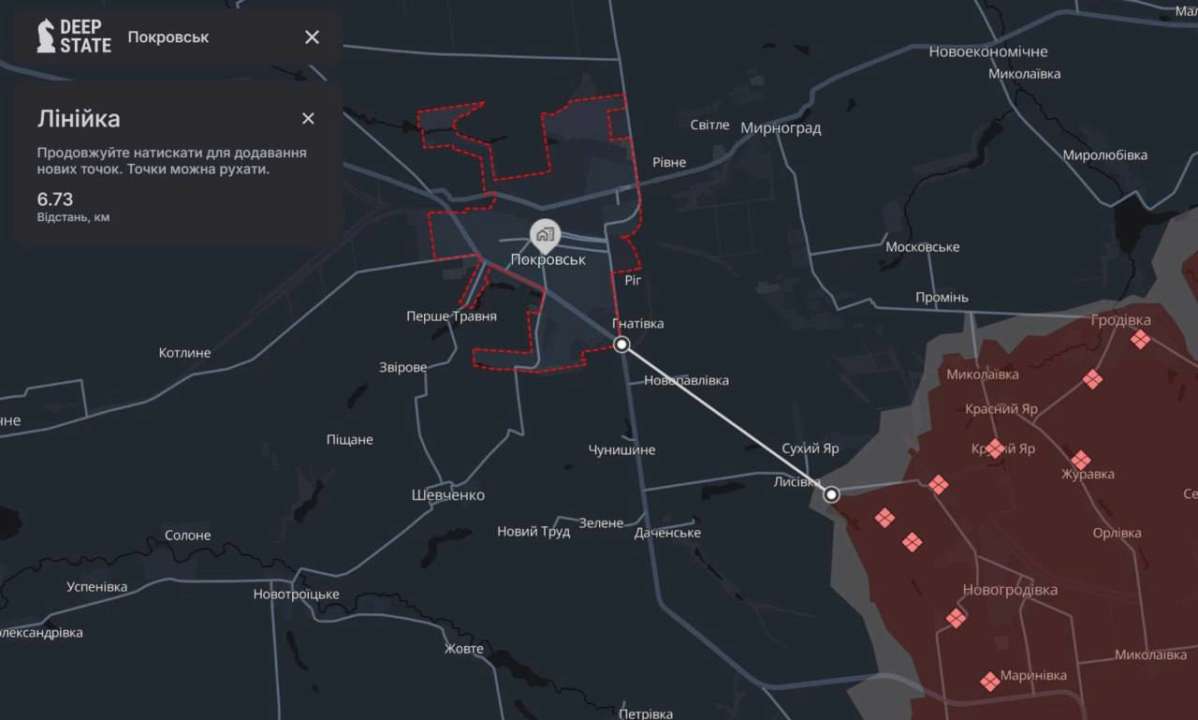 Покровск будет заблокирован для захода и выхода - глава МВА / Фото: Deep State Покровск будет заблокирован для захода и выхода – глава МВА