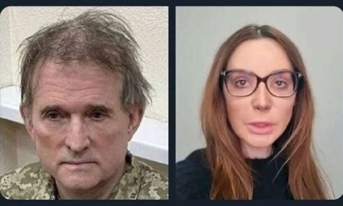 Поліція обшукала маєток Медведчука та Марченко/Фото: колаж МЕТА Шалена розкіш Медведчука та Марченко: поліція провела обшук у маєтку нардепа. Відео