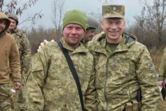 Командующий Сырский прибыл с рабочим визитом к бойцам на Востоке. Фото: Телеграм Сырского Сырский