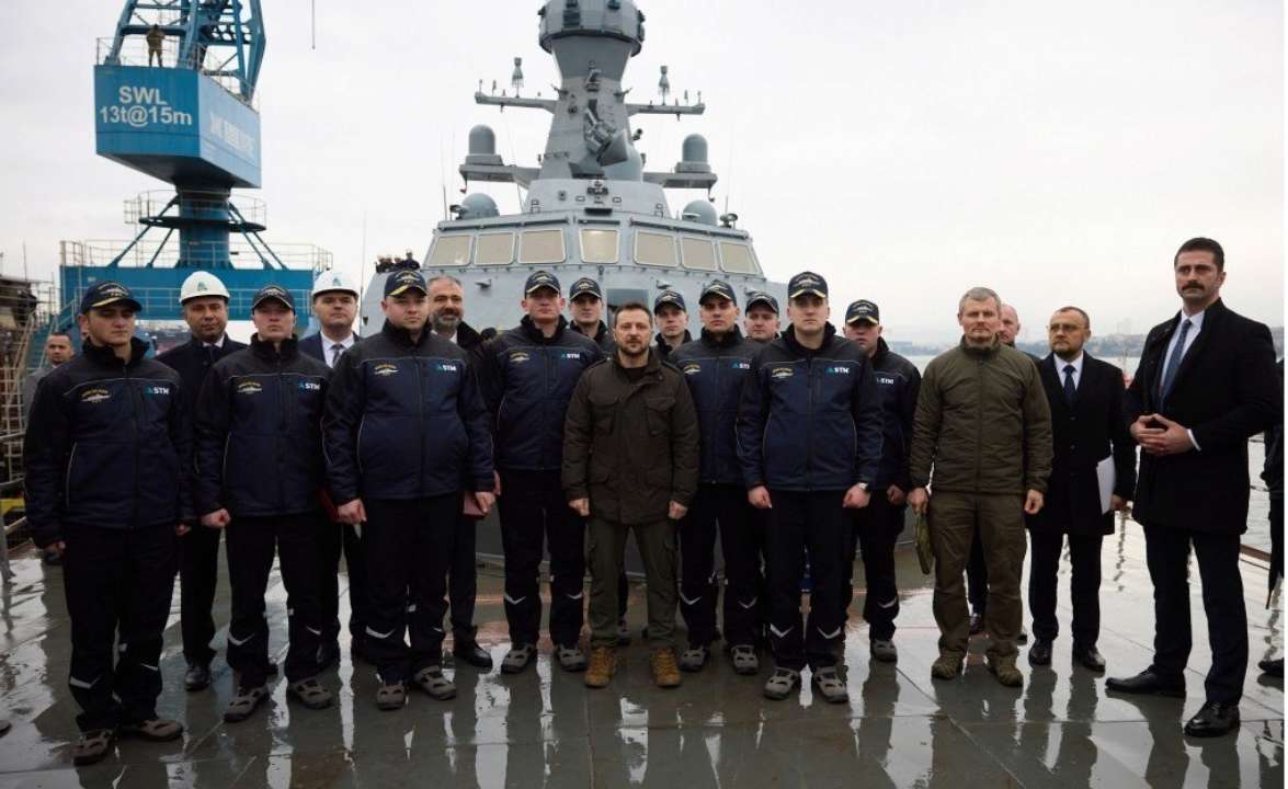 турция зеленский  корвет имени Ивана Выговского