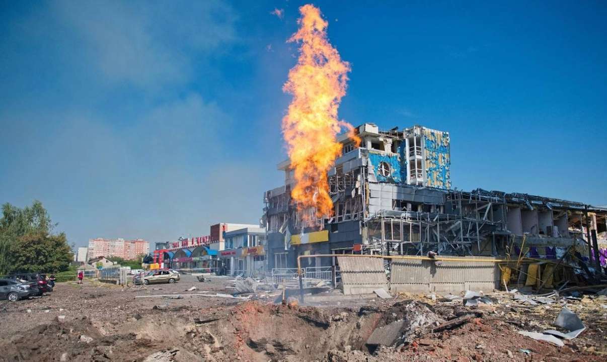 Росіяни вдарили по Харкову 1 вересня. Фото: Харківська ОВА обстріли 1 вересня харків