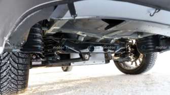 Шпионские фото SsangYong Torres EV. Фото: Motor1 SsangYong выпустит интересный электрический кроссовер Torres EVX