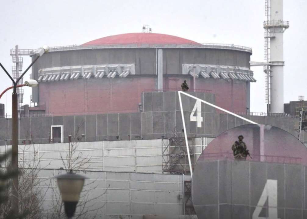 росіяни обстрілюють українські міста з території ЗАЕС/Фото: energoatom_ua Використовують як вогневу позицію: росіяни обстрілюють українські міста з території ЗАЕС