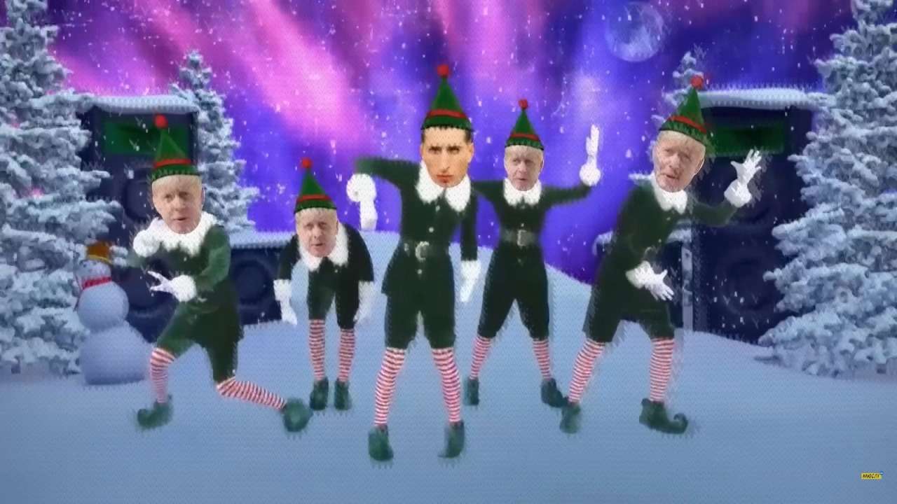 Появилась рождественская версия песни "Добрый день everybody"/Фото: видеоскрин Мюсли UA выпустили рождественскую версию хита "Добрый день everybody"