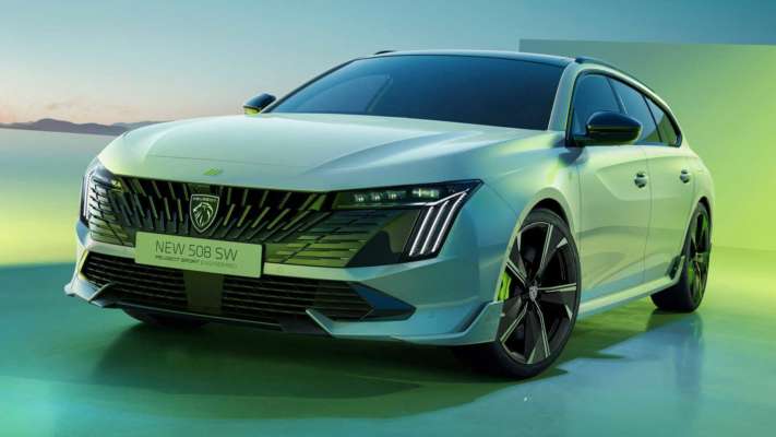 Фото: Peugeot Peugeot представила новий 508 у кузовах седан та універсал. Фото