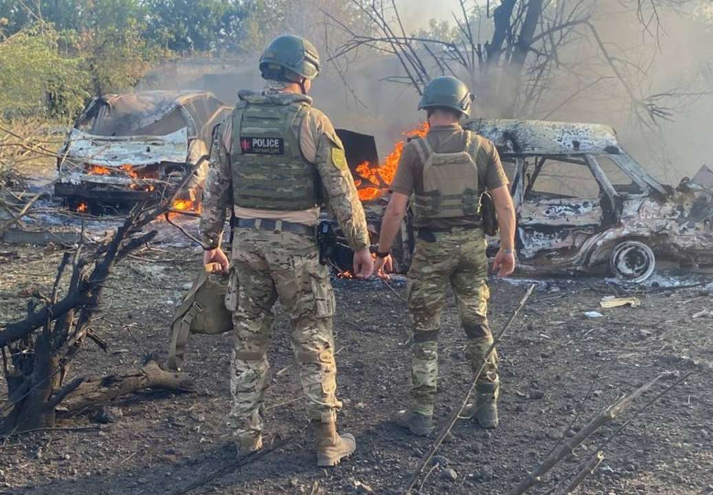 Оккупанты сбросили авиабомбу на Донецкую область. Фото: Донецкая областная прокуратура Константиновка
