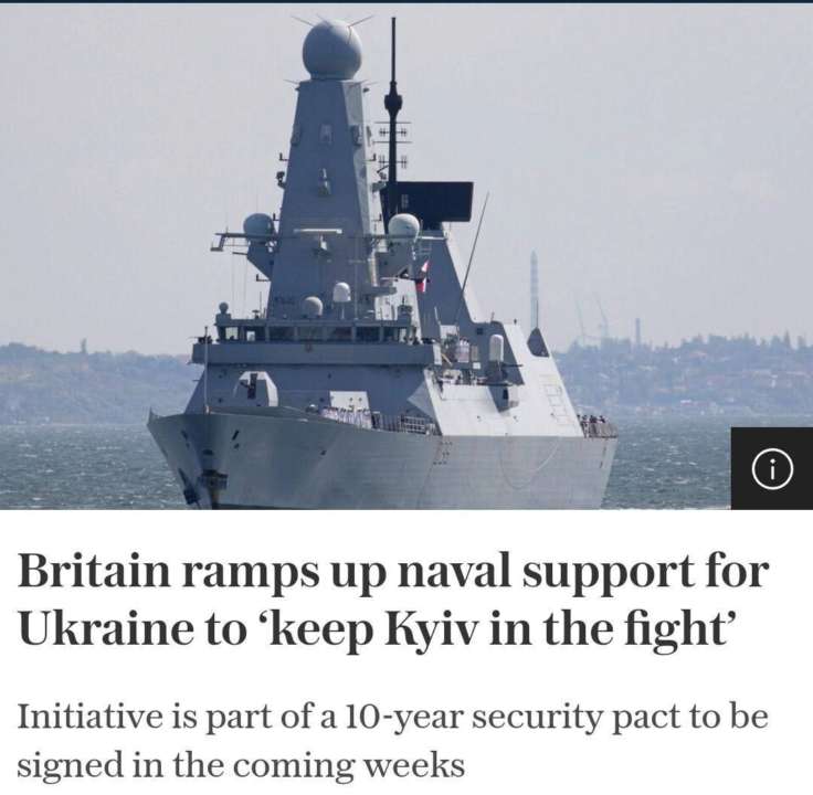 Фото с ТГ-канала ЦАПЛІЄНКО_UKRAINE FIGHTS The Telegraph: Украина и Британия подпишут 10-летний пакт о безопасности