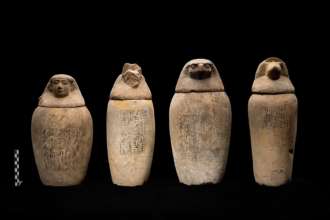 У Єгипті знайшли схованку з матеріалами для бальзамування/Фото: Egypt Ministry of Antiquities Egypt Ministry of Antiquities