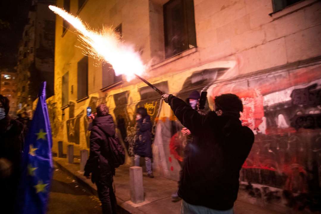 Зеленский отреагировал на события в Грузии и анонсировал санкции/Фото: Getty Images Зеленский отреагировал на события в Грузии и анонсировал санкции/Фото: Getty Images