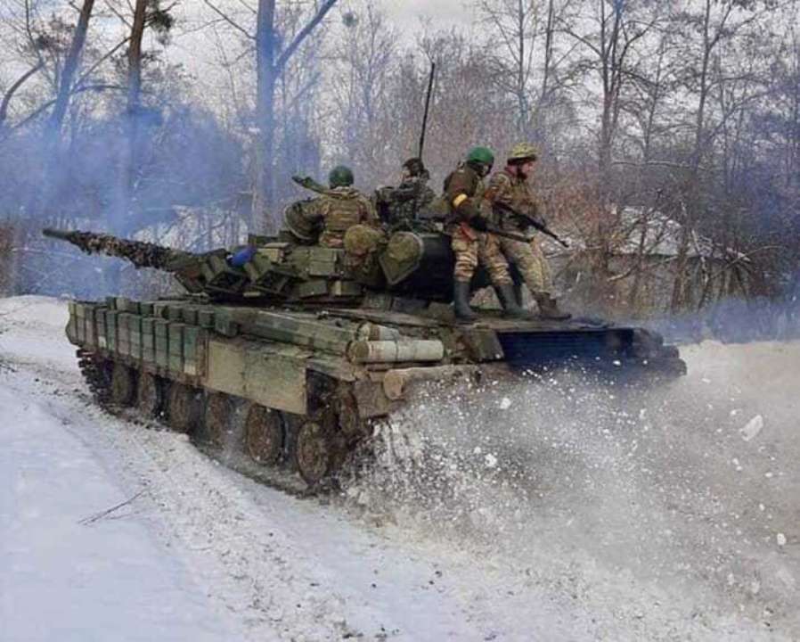 Карта бойових дій станом на 25 грудня. Фото: Генштаб ЗСУ ЗСУ