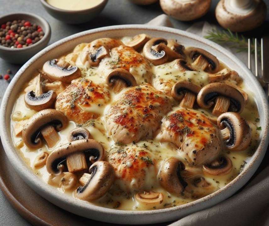 Жульєн з мідіями / Фото: Bing Жульєн з мідіями