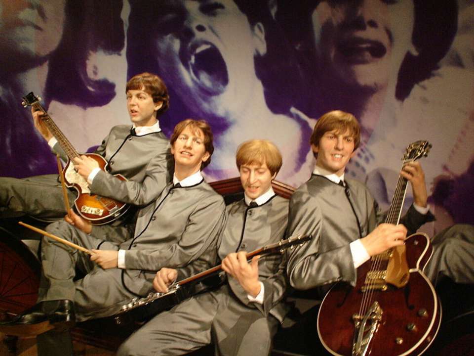 Воскові фігури The Beatles в Гонконзі