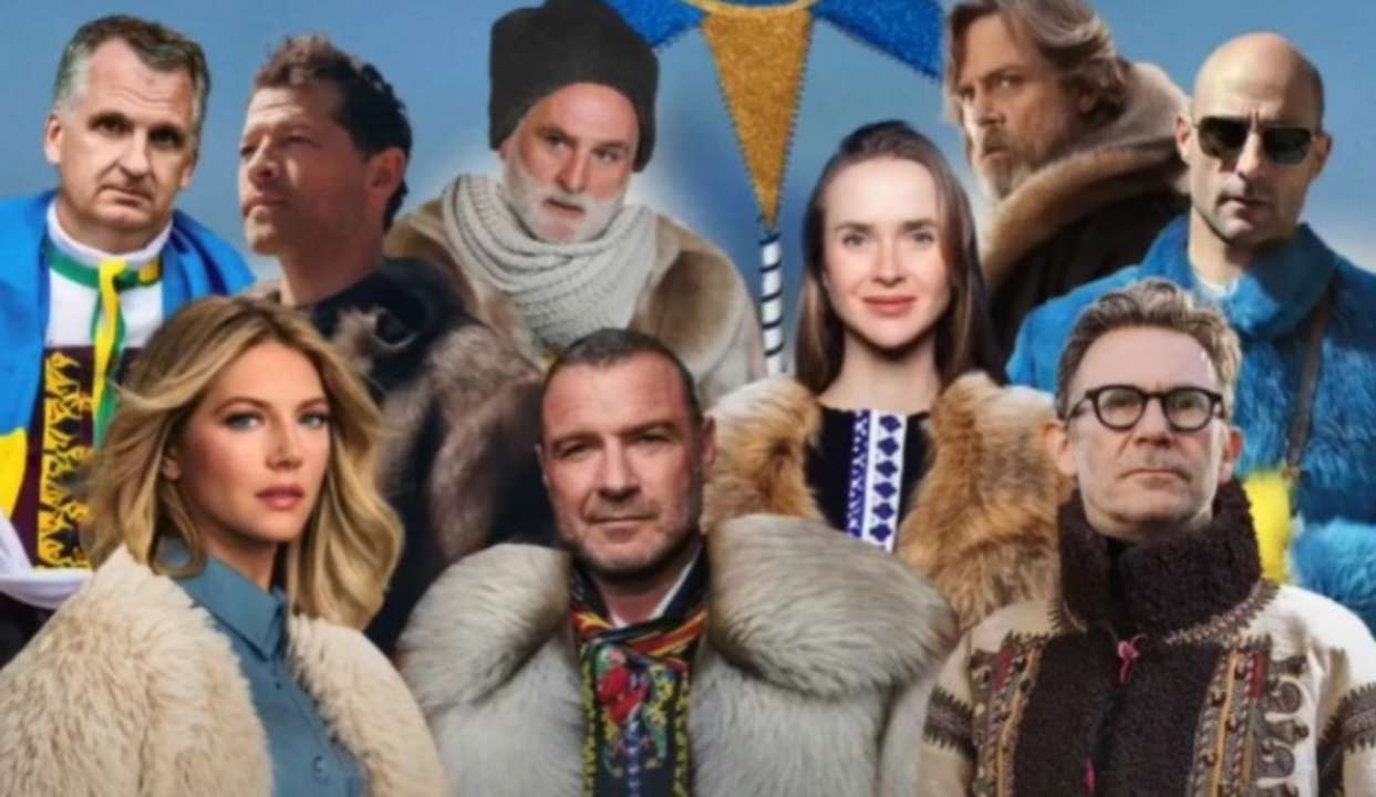 Cвітові зірки зачитали “Щедрик”