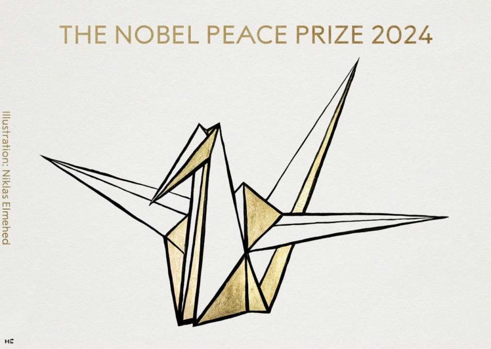 Нобелівську премію миру присудили японській організації/Фото: Nobel Prize/X Нобелівською премією миру нагородили японську організацію Nihon Hidankyo